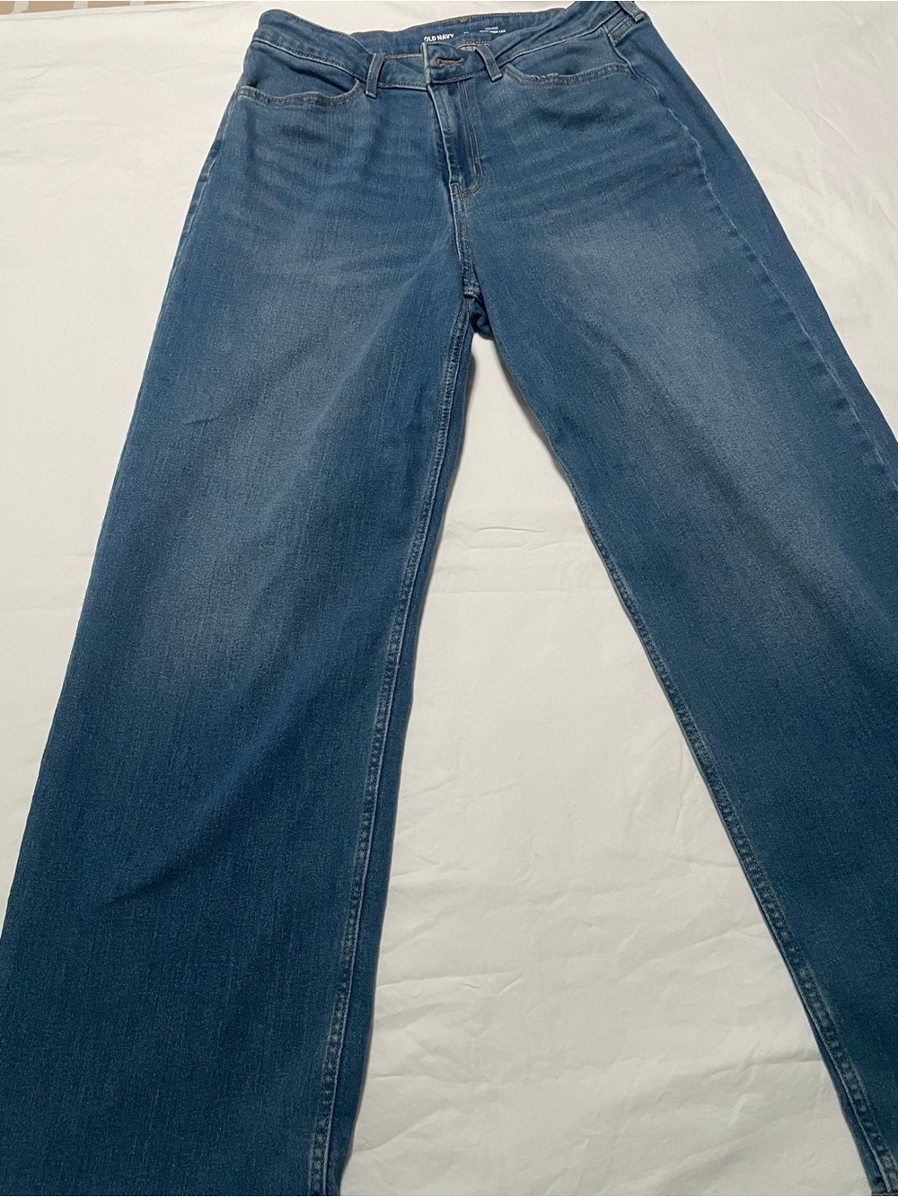 Old Navy Blue Wide-Leg Jeans